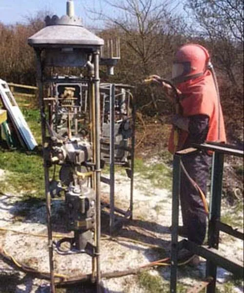 Blasting Vintage Petrol Petrol